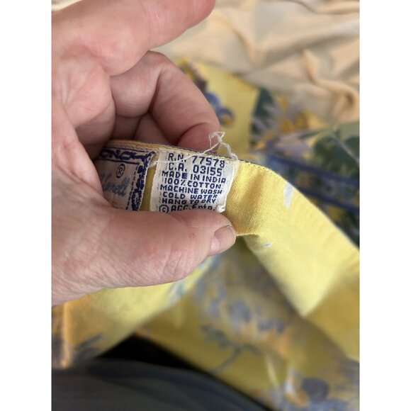 Vintage April Cornell 4 Cornell Trading Tablecloth Cotton Sunflowers 50” Square - Picture 6 of 6